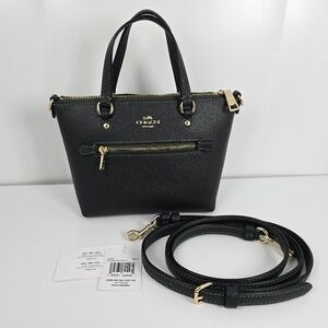 Coach Mini Gallery Crossbody in Amazon Green